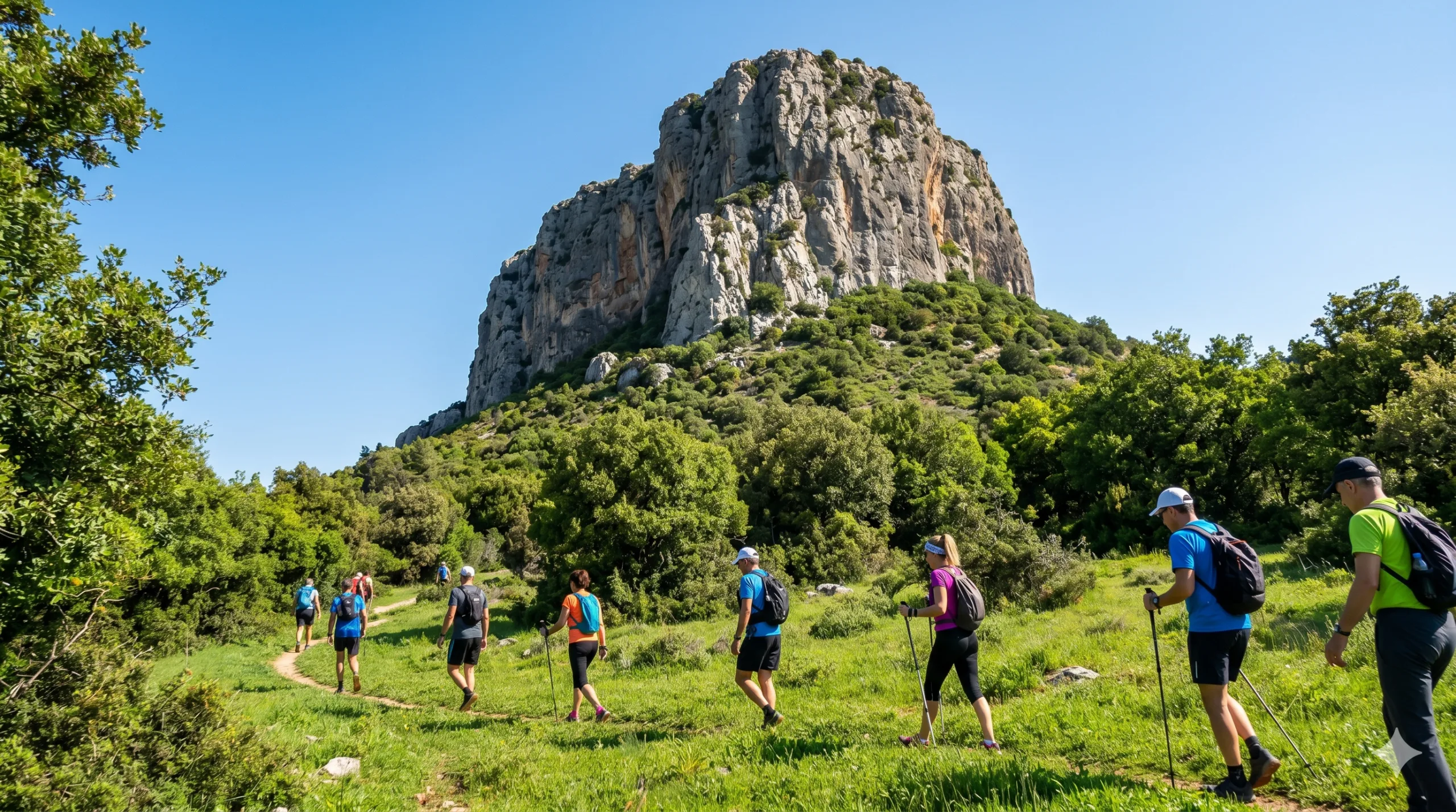 Πεζοπορία γύρω από τον επιβλητικό βράχο της Θεόπετρας